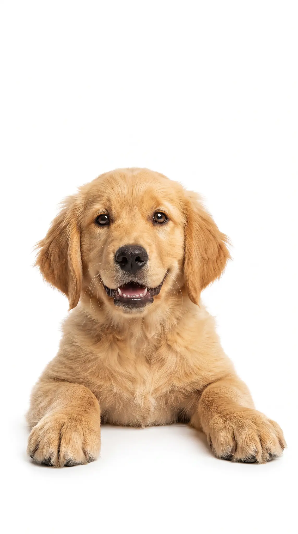 台北寵物攝影：微笑的黃金獵犬幼犬